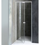 Photo: AMICO drzwi prysznicowe zawiasowe 1040-1220x1850mm, szkło czyste
