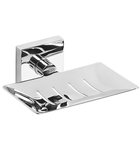 Photo: X-SQUARE soap dish holder with holes, chrome