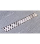 Photo: MANUS QUADRO stainless steel floor trough with grate, L-850, DN50