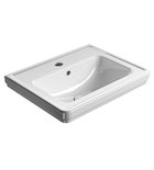 Photo: CLASSIC ceramic washbasin 60x46cm, white ExtraGlaze
