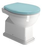 Photo: CLASSIC WC mísa stojící, 37x54cm, spodní odpad, bílá ExtraGlaze