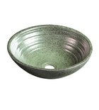 Photo: ATTILA Keramik-Waschtisch, Durchmesser 43cm, grünes Kupfer