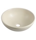 Photo: ATTILA Keramik-Waschtisch, Durchmesser 43cm, Elfenbein