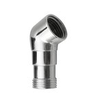 Photo: Shower elbow between shower head and hose 1/2", brass/chrome