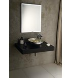Photo: LUMINAR mirror with LED lighting in frame 600x800mm, chrome