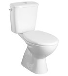Photo: MIGUEL Close Coupled Toilet, Dual Push-Button Flush 3/6l, white