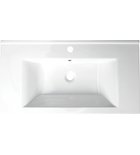 Photo: ZUNO 85 Ceramic Vanity Unit Washbasin 85x45cm, white