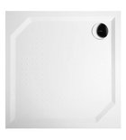 Photo: ANETA90 Square Cultured Marble Shower Tray 90x90cm