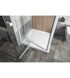 Photo: AMICO Pivot Shower Door 740-820x1850mm, clear glass
