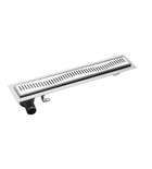 Photo: VENTO stainless steel floor drain with grate, L-860, DN50