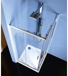 Photo: EASY LINE Square Shower Enclosure 800x800mm, clear glass
