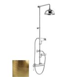 Photo: VIENNA sprchový sloup s pákovou baterií, mýdlenka, 1267mm, bronz