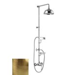 Photo: VIENNA sprchový sloup s pákovou baterií, mýdlenka, 1291mm, bronz