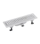Photo: SCENE  floor drain with stainless steel grate, L-455mm, DN40