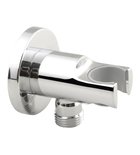 Photo: Shower Hose Outlet, fixed, round, chrome