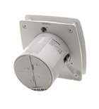Photo: LEX koupelnový ventilátor axiální s časovačem, 15W, potrubí 100mm, bílá