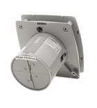 Photo: LEX koupelnový ventilátor axiální s časovačem, 15W, potrubí 100mm, nerez mat
