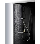 Photo: NOTOS sprchový stĺp s termostatickou batériou, s mydeľničkou, chróm