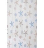Photo: Shower Curtain 180x200cm, vinyl, starfish