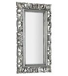 Photo: SAMBLUNG zrcadlo ve vyřezávaném rámu 40x70cm, stříbrná