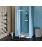 Photo: EASY LINE drzwi prysznicowe obrotowe 760-900mm, szkło czyste