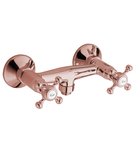 Photo: ANTEA Wall Mounted Shower Mixer Tap, pink gold