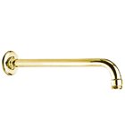 Photo: Shower spout round, 350mm, gold