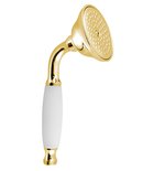 Photo: EPOCA hand shower, 220mm, brass/gold