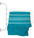 Photo: WHITE LINE triple towel holder, adjustable , white