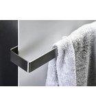 Photo: TABELLA towel rail holder 520 mm, brushed stainless steel