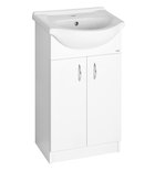 Photo: SIMPLEX ECO 50 washbasin cabinet including washbasin 47x83,5x29cm