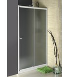 Photo: AMADEO drzwi prysznicowe przesuwne 1000mm, szkło Brick