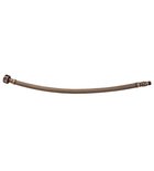 Photo: Flexibilní nerezová hadice M10x3/8", 35cm, bronz