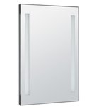 Photo: Spiegel mit LED-Beleuchtung 50x70cm, Knopfschalter