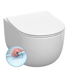 Photo: FLO závěsná WC mísa, Rimless, 37x54cm, bílá