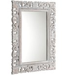 Photo: SCULE zrcadlo ve vyřezávaném rámu 80x120cm, bílá