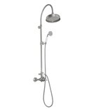 Photo: ANTEA Shower Combi Set with Thermostatic Mixer Tap, brushed nickel