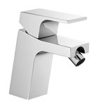 Photo: LATUS Bidet Mixer Tap Without Pop Up Waste, Height 132mm, chrome