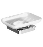 Photo: ZEN soap dish holder, frosted glass, chrome