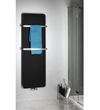 Photo: TABELLA bathroom radiator 490x1590 mm, black matt