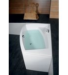 Photo: EVIA R asymmetrische Badewanne 160x100x47cm, rechts, weiß