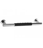 Photo: Strength handle with non-slip grip 400mm, polished stainless steel