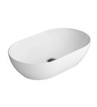 Photo: PURA counter top ceramic washbasin 60x37cm, white ExtraGlaze