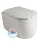 Photo: NOLITA Wall Hung Toilet, Rimless, 35x55cm, white
