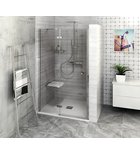 Photo: FORTIS LINE Alcove Shower Door 800 mm, clear glass/left