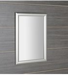 Photo: ESTA Mirror 580x780mm in Wooden Frame, silver with stripe