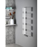 Photo: NYMPHA bathroom radiator 600x1122 mm, white