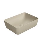 Photo: SAND/NUBES counter top ceramic washbasin 50x38cm, creta matt