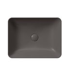 Photo: SAND/NUBES counter top ceramic washbasin 50x38cm, bistro matt