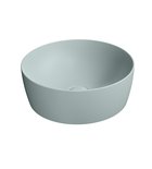 Photo: NUBES counter top ceramic washbasin dia 40cm, ghiaccio matt